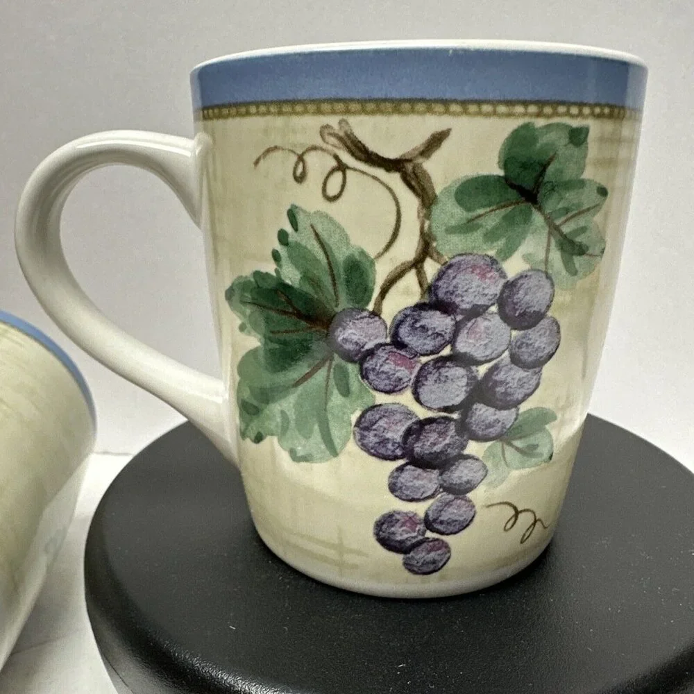 Set of 2 Pfaltzgraff Merlot 3 7/8